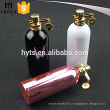 Garrafa de alumínio 100ml da cor diferente UV do revestimento para o perfume